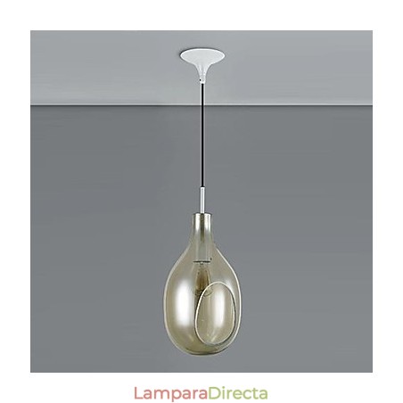 Lámpara colgante artística moderna y sencilla de una luz Lámpara colgante artística moderna y sencilla de una luz
