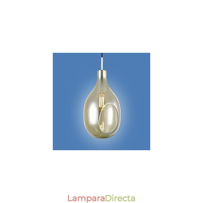 Lámpara colgante artística moderna y sencilla de una luz