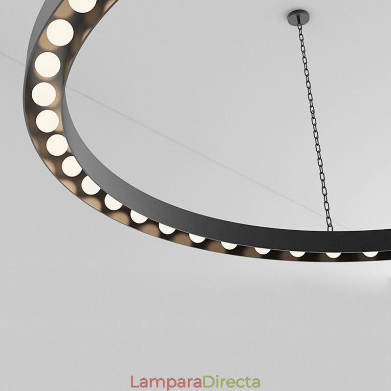 Lámpara colgante americana de hierro forjado retro con decoración de techo
