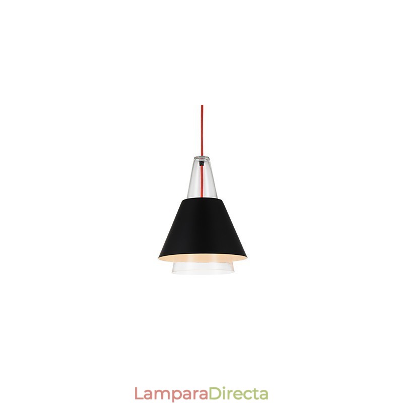 Lámpara de araña de cristal con pintura contemporánea moderna