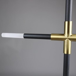 Lámpara colgante de empalme blanco cálido, lámpara de techo creativa, lámpara de combinación DIY