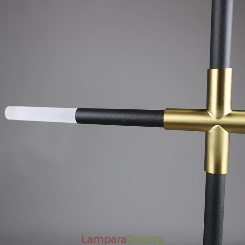 Lámpara colgante de empalme blanco cálido, lámpara de techo creativa, lámpara de combinación DIY