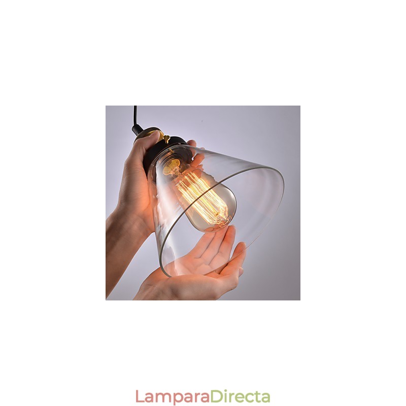Lámpara de araña estilo mini moderna contemporánea de metal