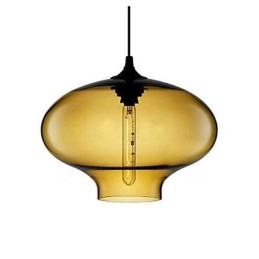Lámpara colgante con diseño de burbujas, 1 luz, minimalista, de hierro pintado