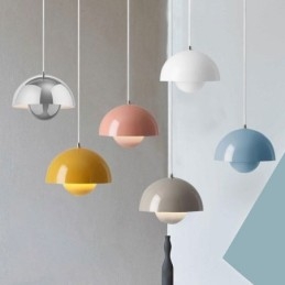 Lámpara colgante decorativa moderna Macaron