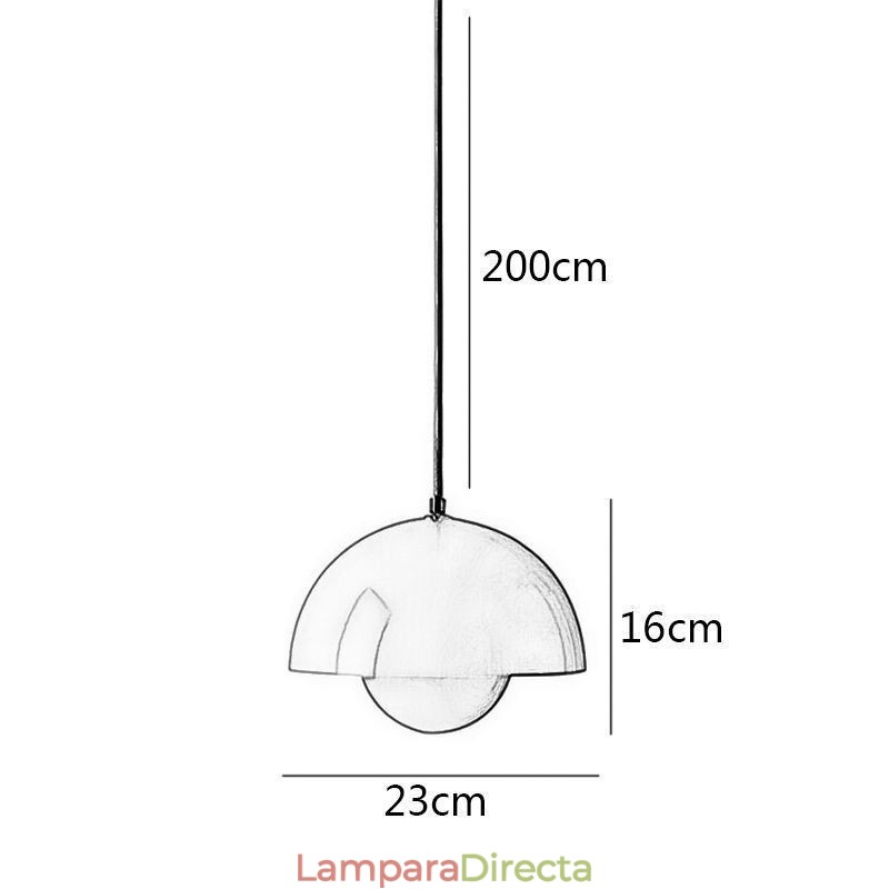 Lámpara colgante decorativa moderna Macaron