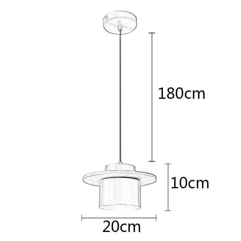 Lámpara colgante moderna de una luz de latón, iluminación colgante de isla