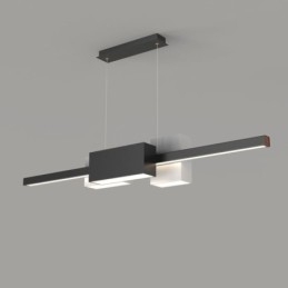 Lámpara colgante de tira minimalista, moderna y creativa.