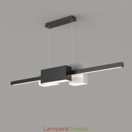 Lámpara colgante de tira minimalista, moderna y creativa. Lámpara colgante de tira minimalista, moderna y creativa.