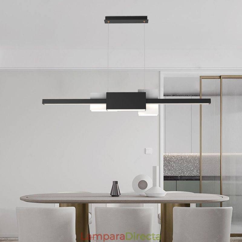 Lámpara colgante de tira minimalista, moderna y creativa.