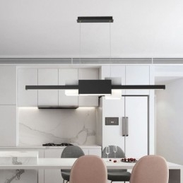 Lámpara colgante de tira minimalista, moderna y creativa.