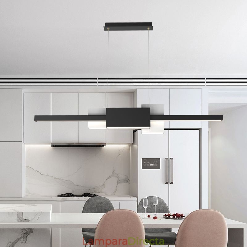Lámpara colgante de tira minimalista, moderna y creativa.