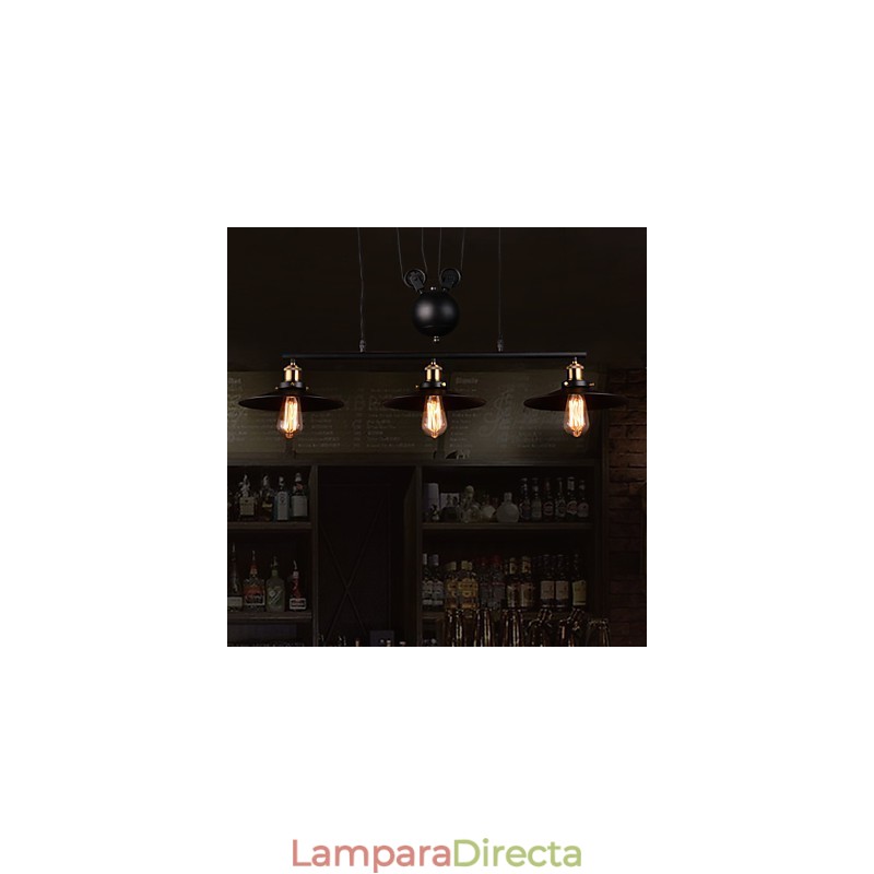 Lámpara de araña de metal moderna de estilo mini contemporáneo