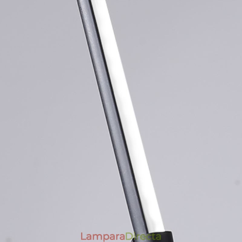 Lámpara colgante nórdica de tubo largo, lámpara colgante de isla