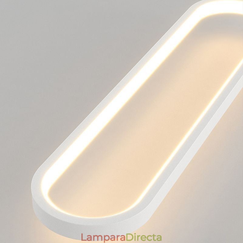 Lámpara colgante moderna minimalista ovalada