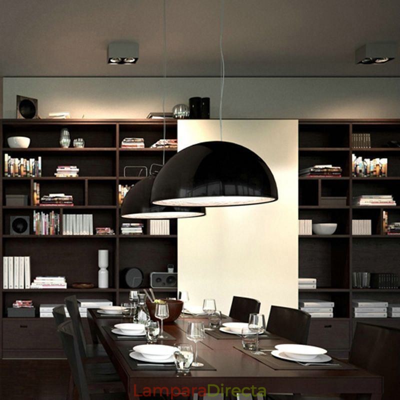 Lámparas colgantes semicirculares Lámpara colgante minimalista nórdica Cafetería