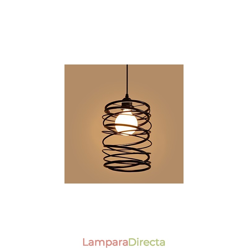 Lámpara de araña estilo mini, tradicional, clásica, de metal.