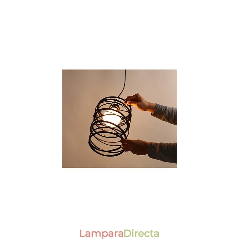 Lámpara de araña estilo mini, tradicional, clásica, de metal.