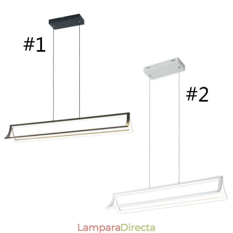 Lámpara colgante moderna con forma de libro, iluminación para sala de estar