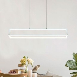 Lámpara colgante moderna con forma de libro, iluminación para sala de estar