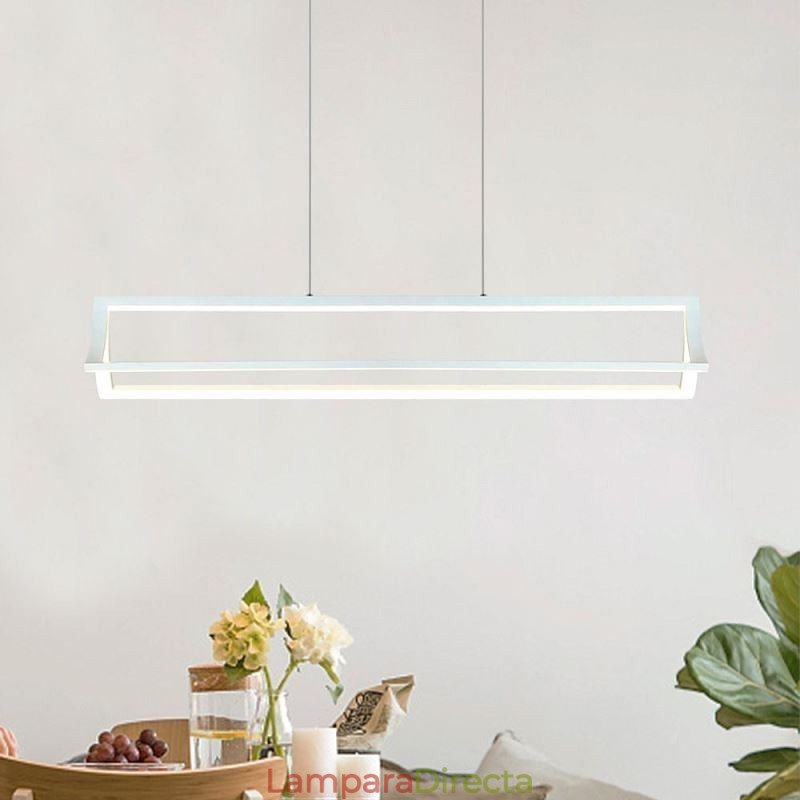 Lámpara colgante moderna con forma de libro, iluminación para sala de estar