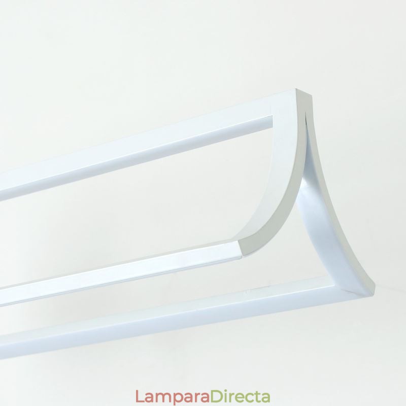 Lámpara colgante moderna con forma de libro, iluminación para sala de estar