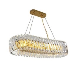 Lámpara colgante de cristal de lujo estilo europeo