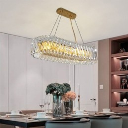 Lámpara colgante de cristal de lujo estilo europeo