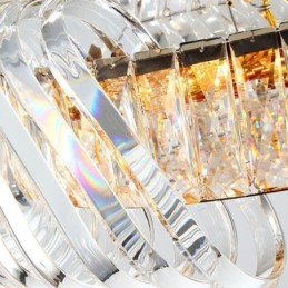 Lámpara colgante de cristal de lujo estilo europeo