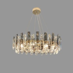 Lámpara colgante de cristal de lujo de estilo europeo