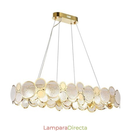 Lámpara colgante de cristal europea de lujo y creativa Lámpara colgante de cristal europea de lujo y creativa