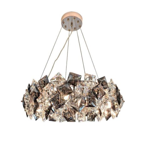 Lámpara colgante minimalista moderna de cristal de lujo ligera para sala de estar Lámpara colgante minimalista moderna de cristal de lujo ligera para sala de estar