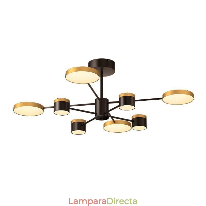 Lámpara colgante con proyección de estrellas