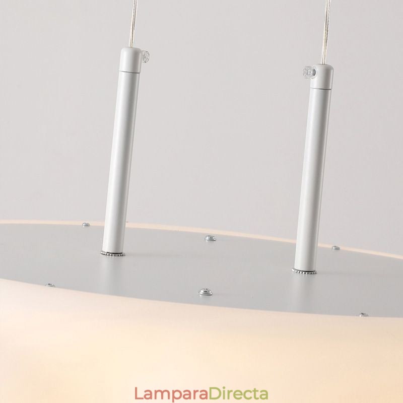 Lámpara colgante creativa de nube blanca