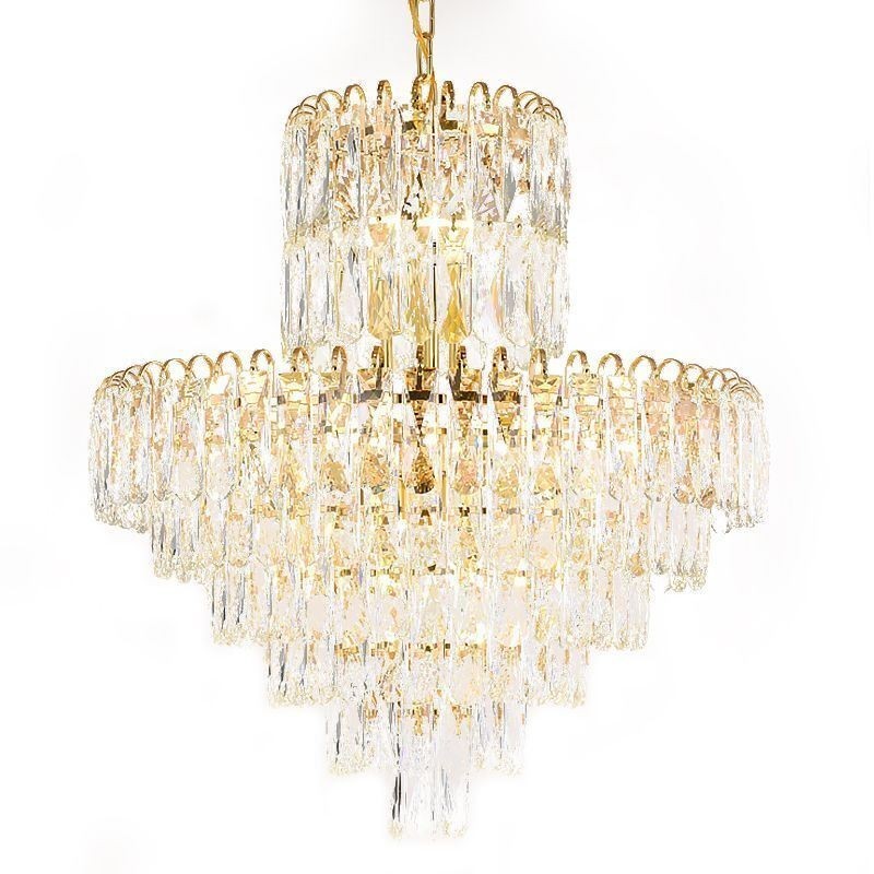 Lámpara colgante de cristal moderna Lámparas de techo contemporáneas