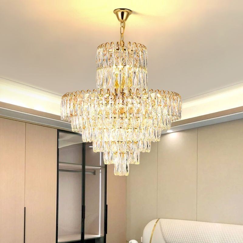 Lámpara colgante de cristal moderna Lámparas de techo contemporáneas