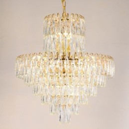 Lámpara colgante de cristal moderna Lámparas de techo contemporáneas