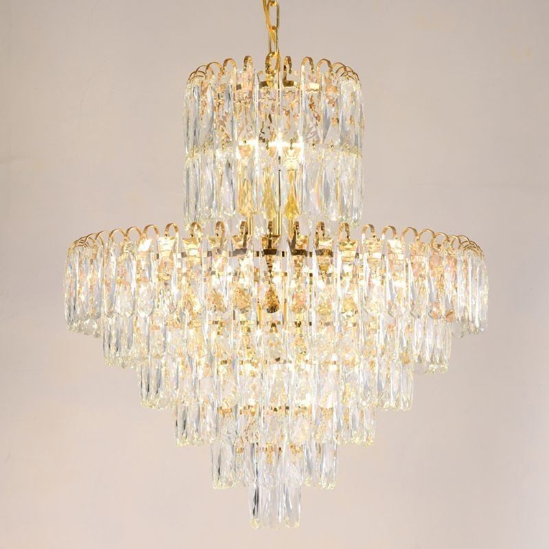 Lámpara colgante de cristal moderna Lámparas de techo contemporáneas