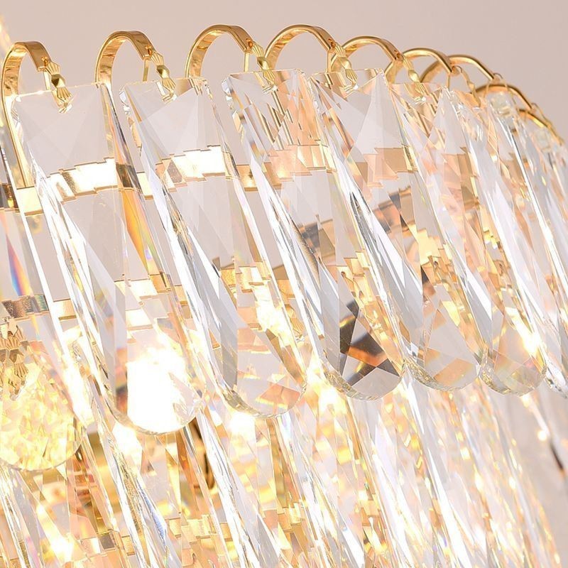 Lámpara colgante de cristal moderna Lámparas de techo contemporáneas