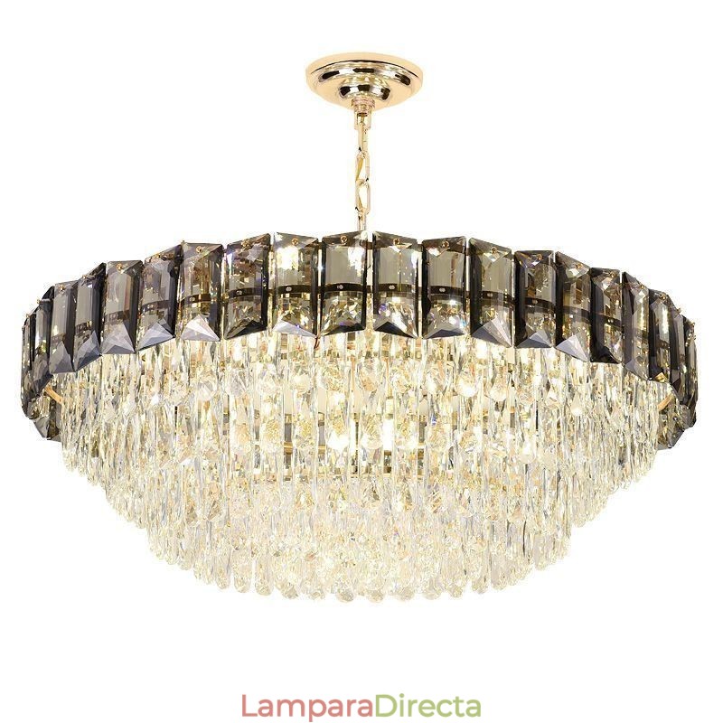 Lámpara colgante de cristal, lámparas de techo contemporáneas