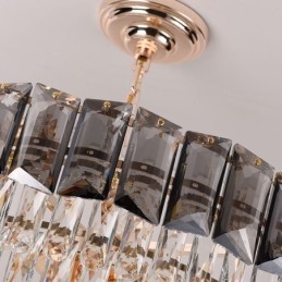 Lámpara colgante de cristal, lámparas de techo contemporáneas