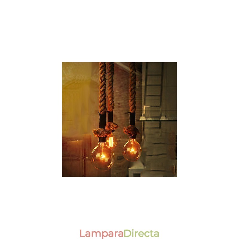 Lámpara colgante de cristal clásica tradicional de estilo mini