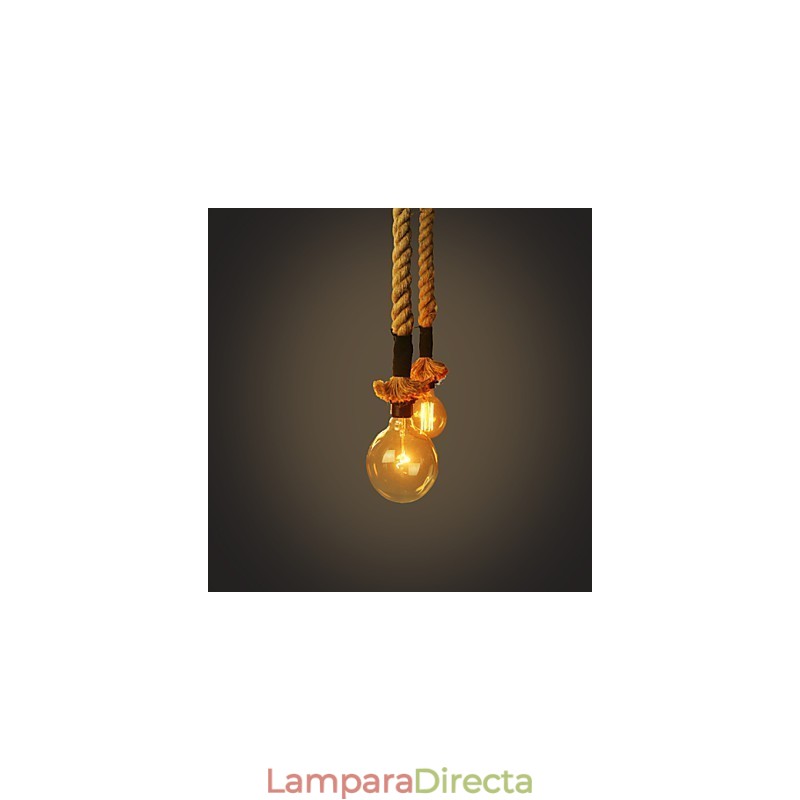 Lámpara colgante de cristal clásica tradicional de estilo mini
