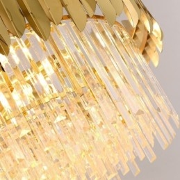 Preciosa lámpara colgante de cristal K9 para techo