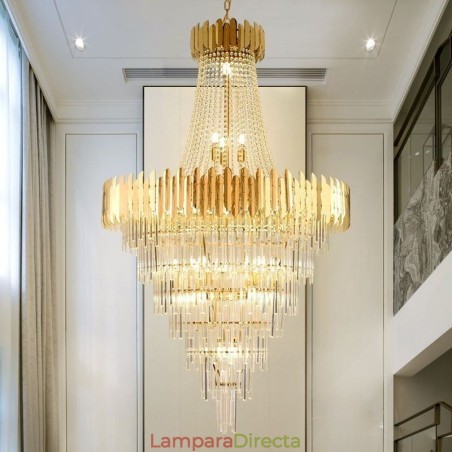 Preciosa lámpara colgante de cristal para techo Preciosa lámpara colgante de cristal para techo