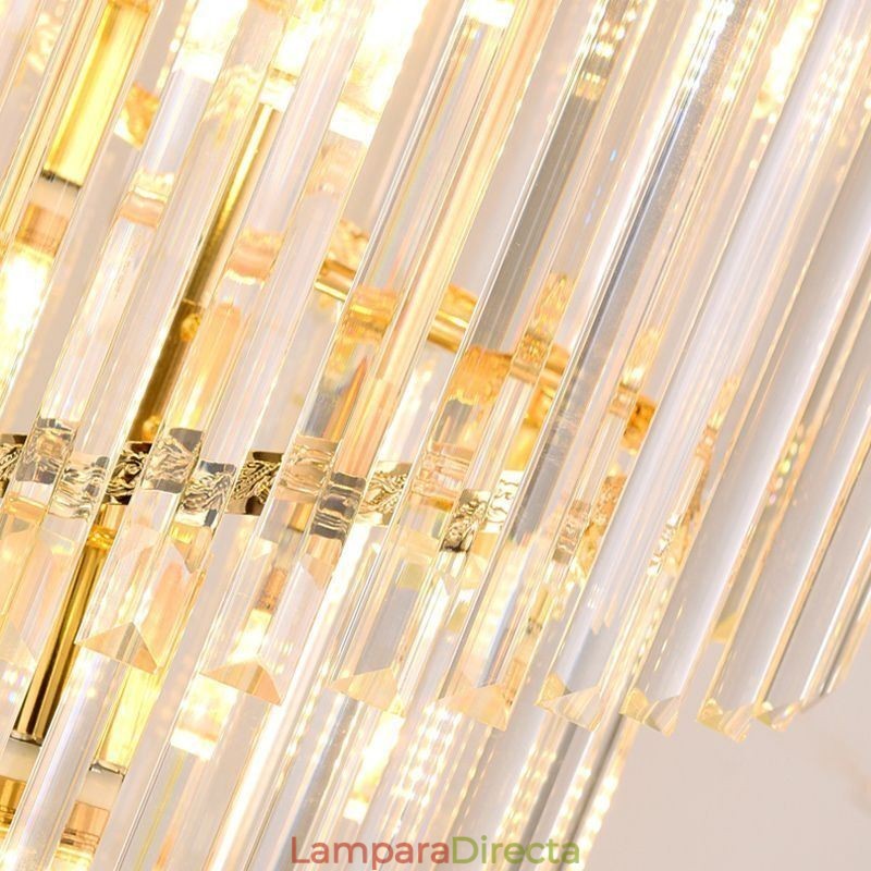 Lámpara colgante de lujo Lámpara colgante grande 12 16 18 luces