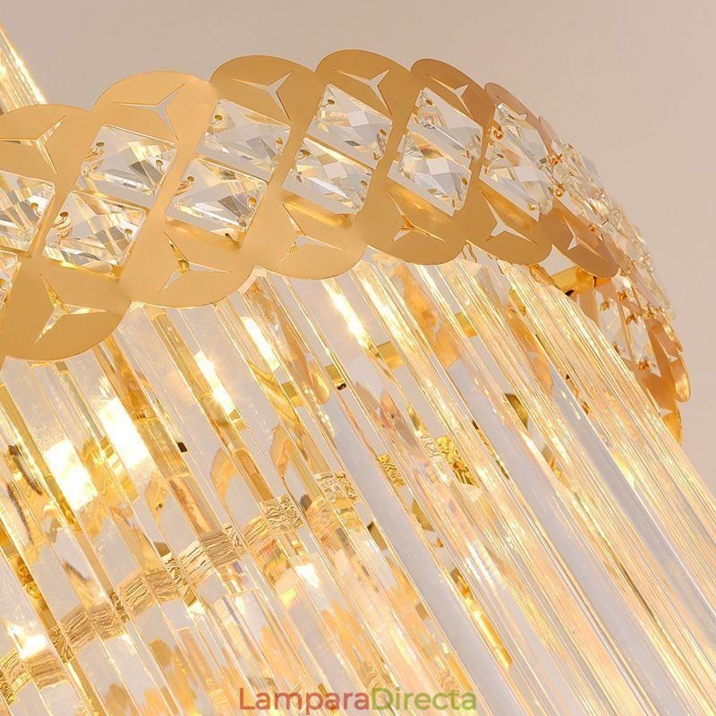 Lámpara colgante de lujo Lámpara colgante grande 12 16 18 luces