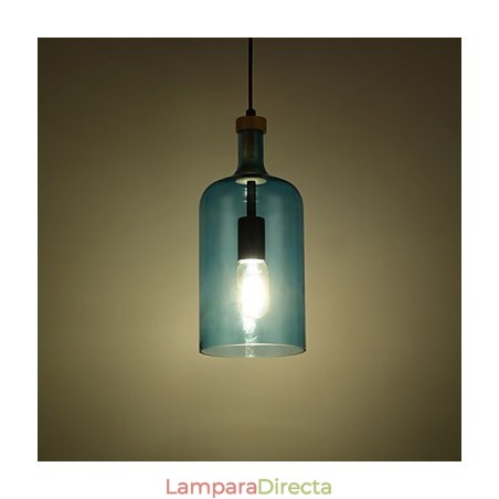 Lámpara colgante moderna con pantalla de cristal Lámpara colgante moderna con pantalla de cristal