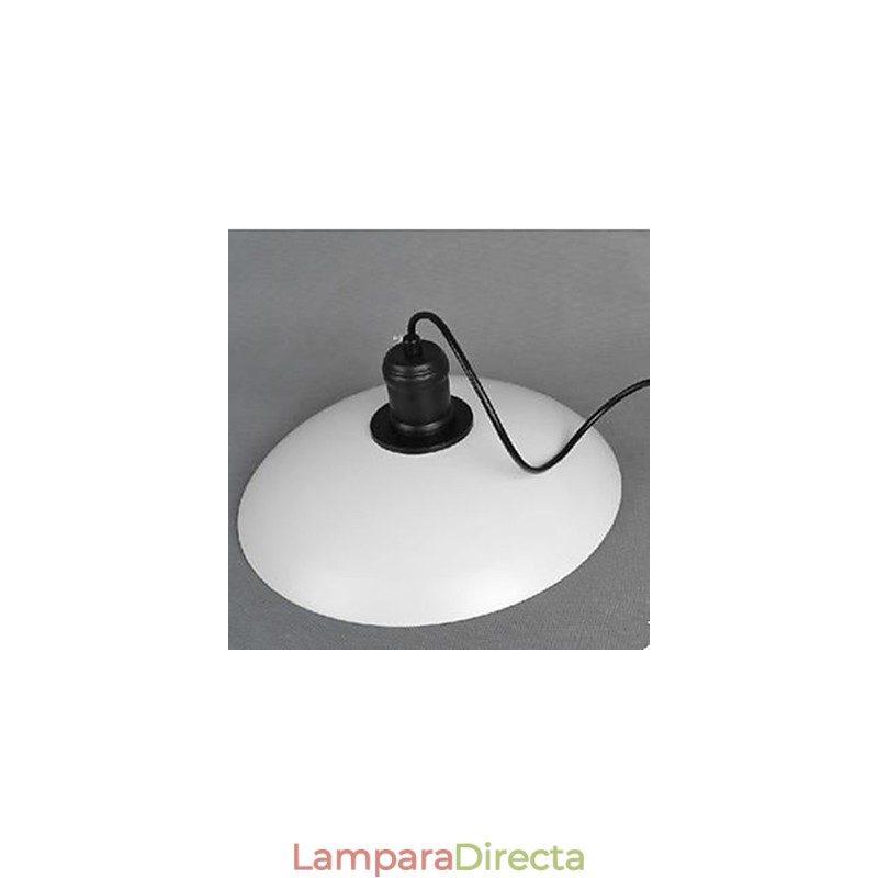 Lámpara colgante clásica tradicional rústica tipo lodge con luz blanca contratada