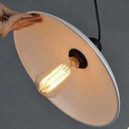 Lámpara colgante clásica tradicional rústica tipo lodge con luz blanca contratada